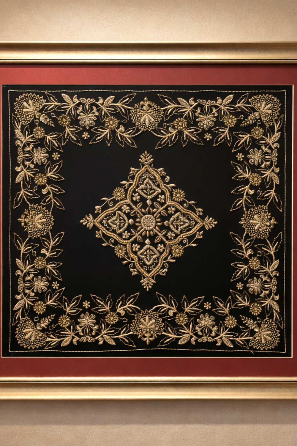 Heritage Diamond Flora Wall Art