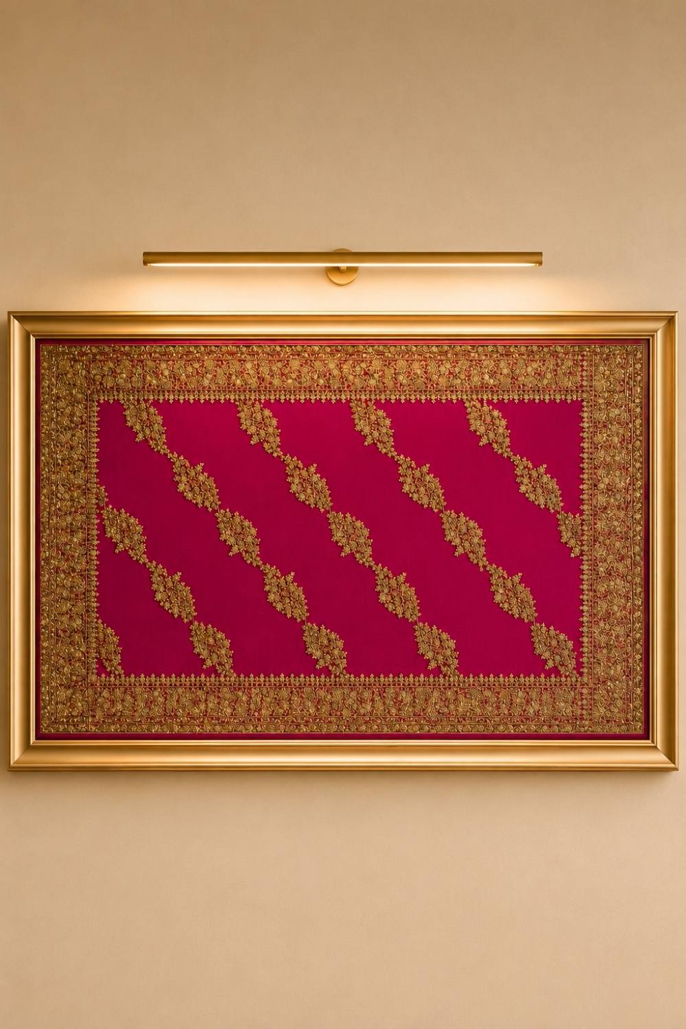 Jewel Carpet – Hand Embroidered Wall Art