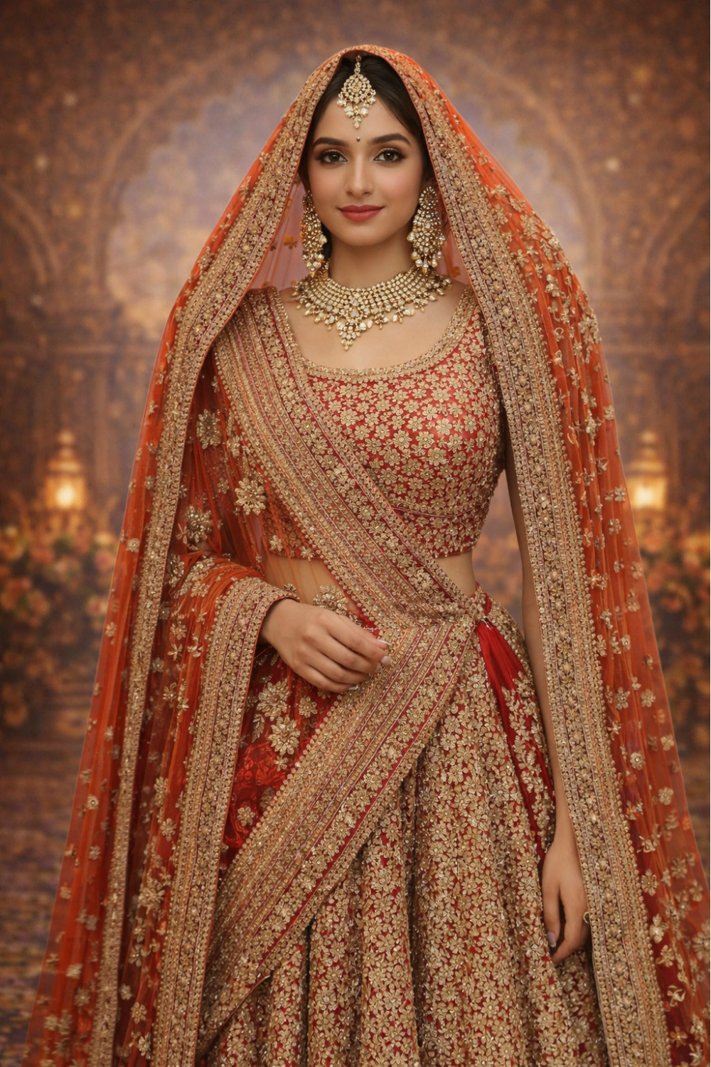 Noor-e-Zar Bridal Lehenga