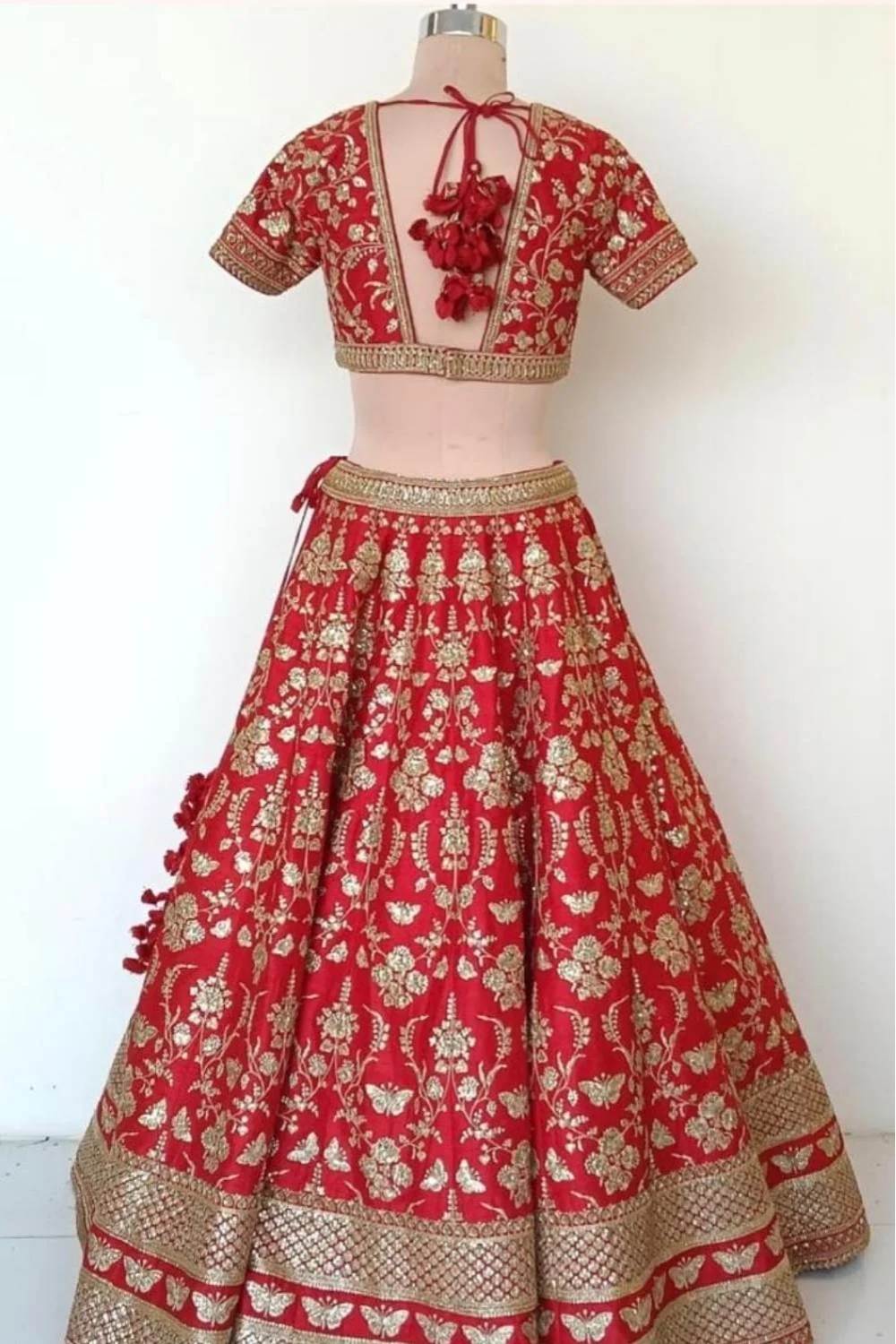 Royal Heritage Zardozi Bridal Lehenga – Myo Karigar