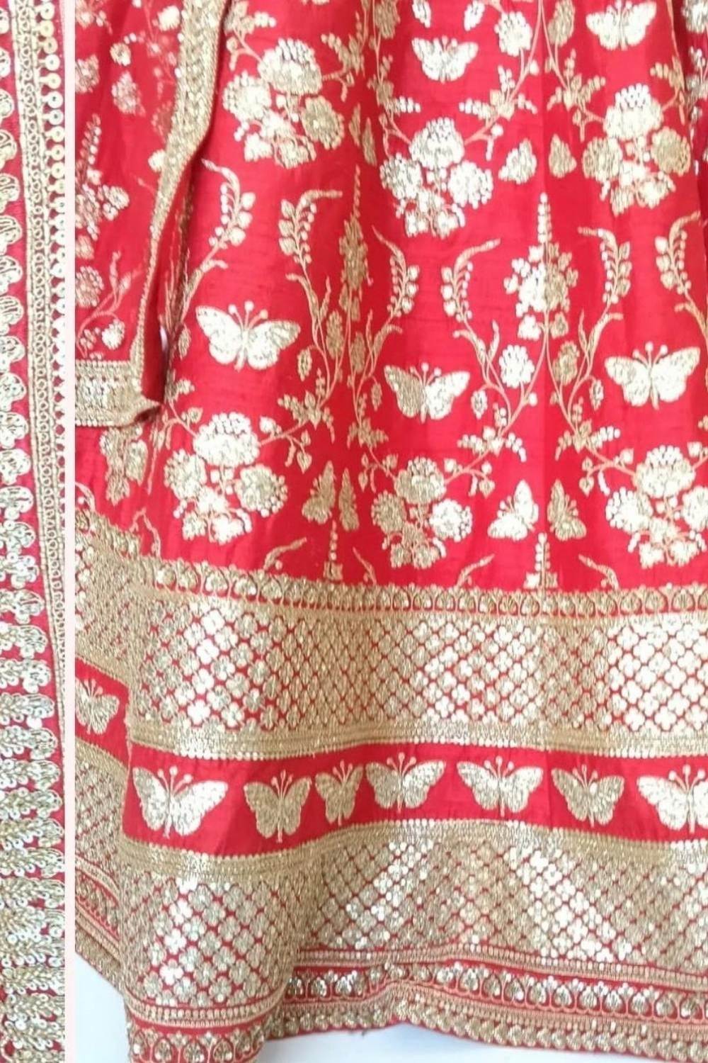 Royal Heritage Zardozi Bridal Lehenga – Myo Karigar