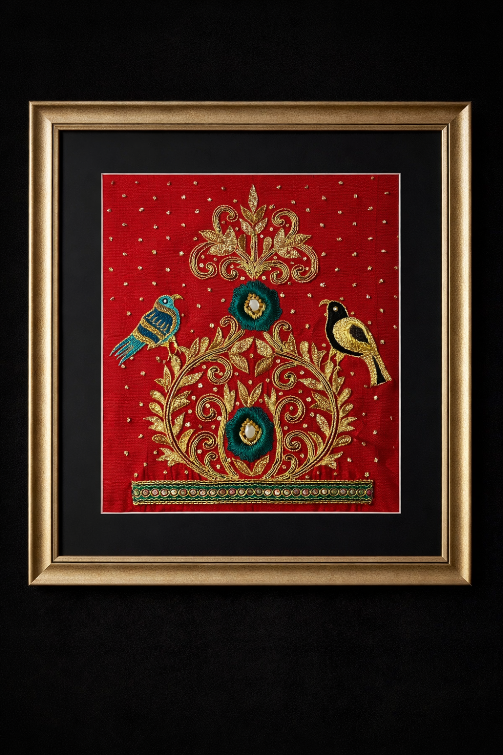 Gul-e-Bulbul Heritage Wall Art