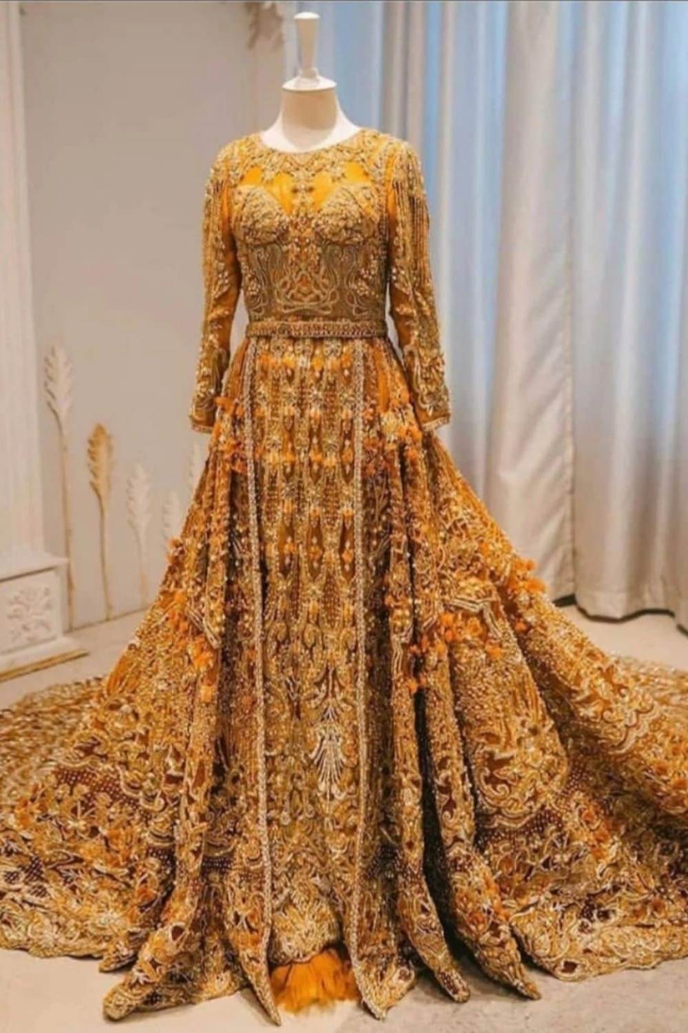Swarnim Heritage | Royal Hand-Embroidered Bridal Gown
