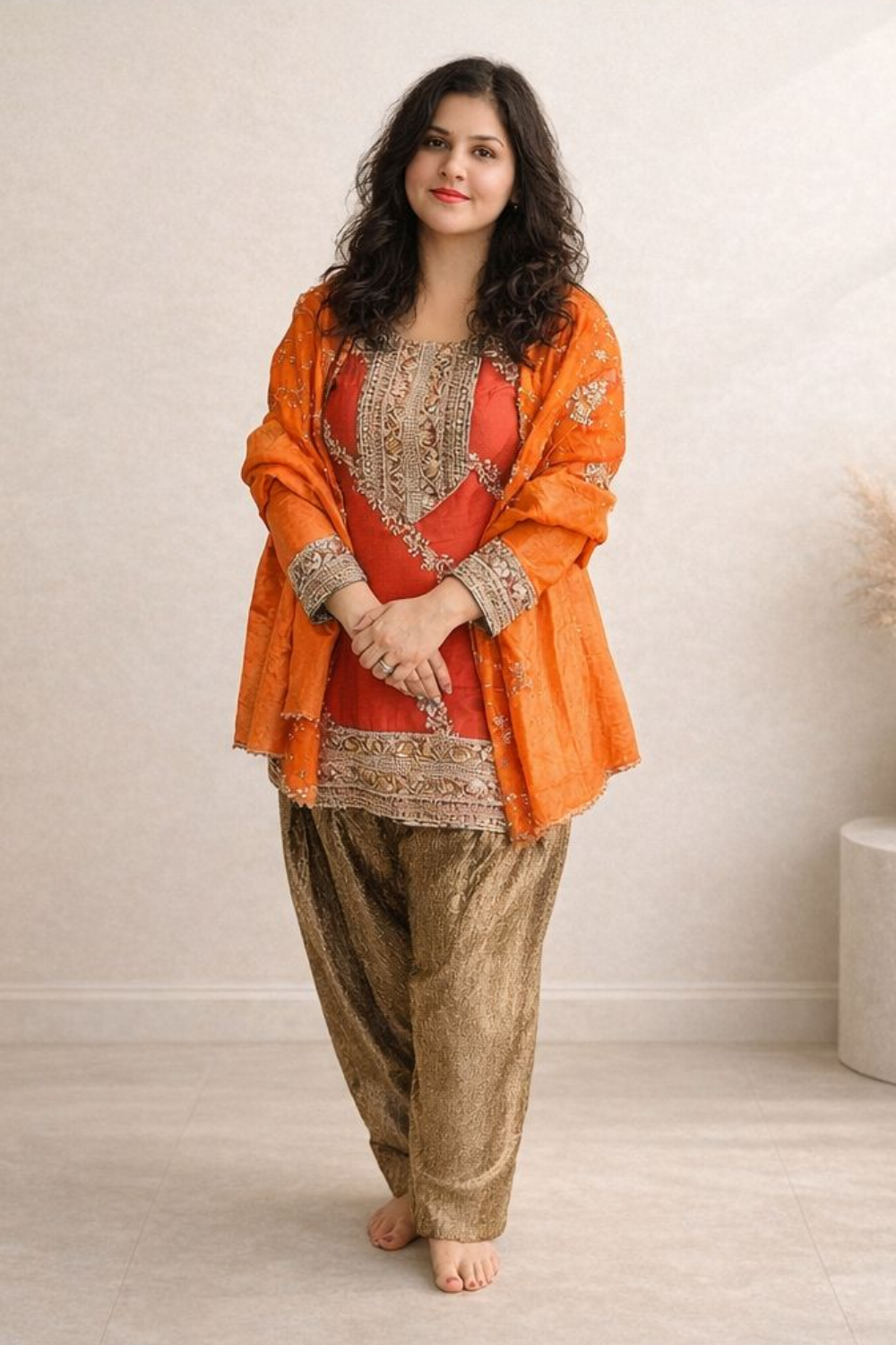 Noor-e-Zardoz | Sabyasachi-Inspired Regal Ensemble