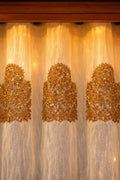 Zardozi Embroidered Sheer Curtains (Tissue Fabric)