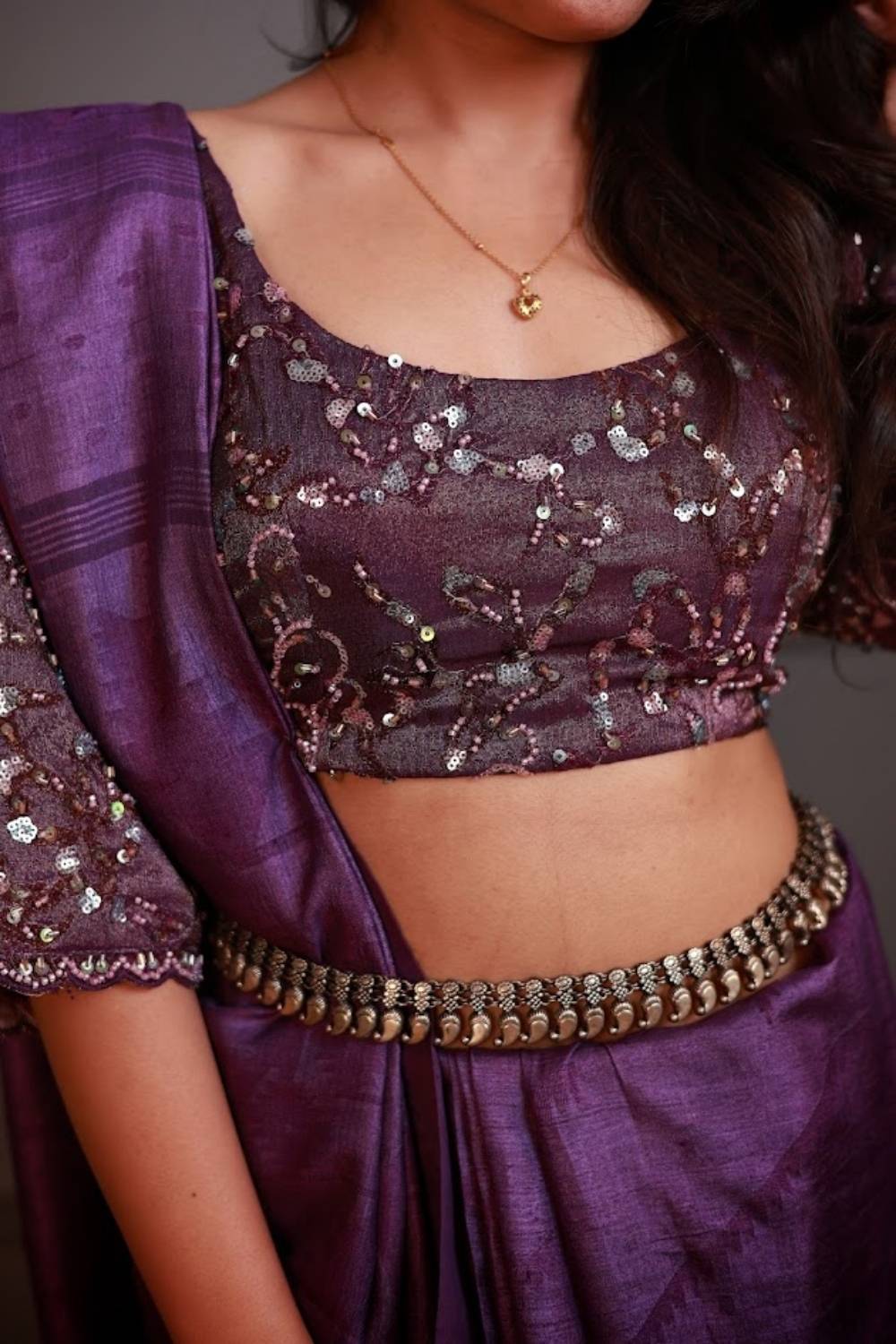 Jama Texture Matka Silk Saree