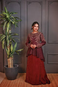 Meherzaad Zardozi Embroidered Fusion Garara Set