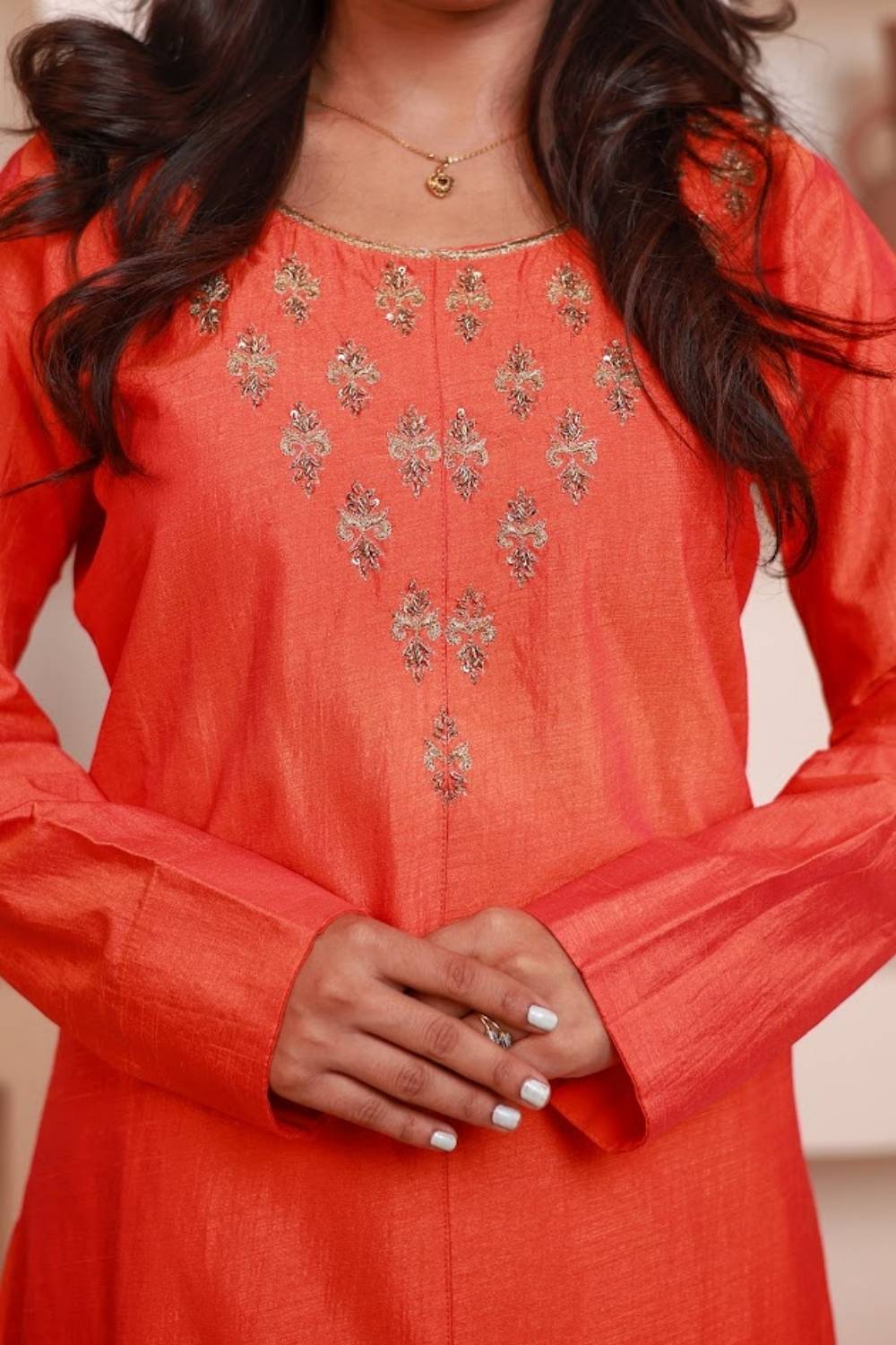 Amber Zardozi Kurta Set