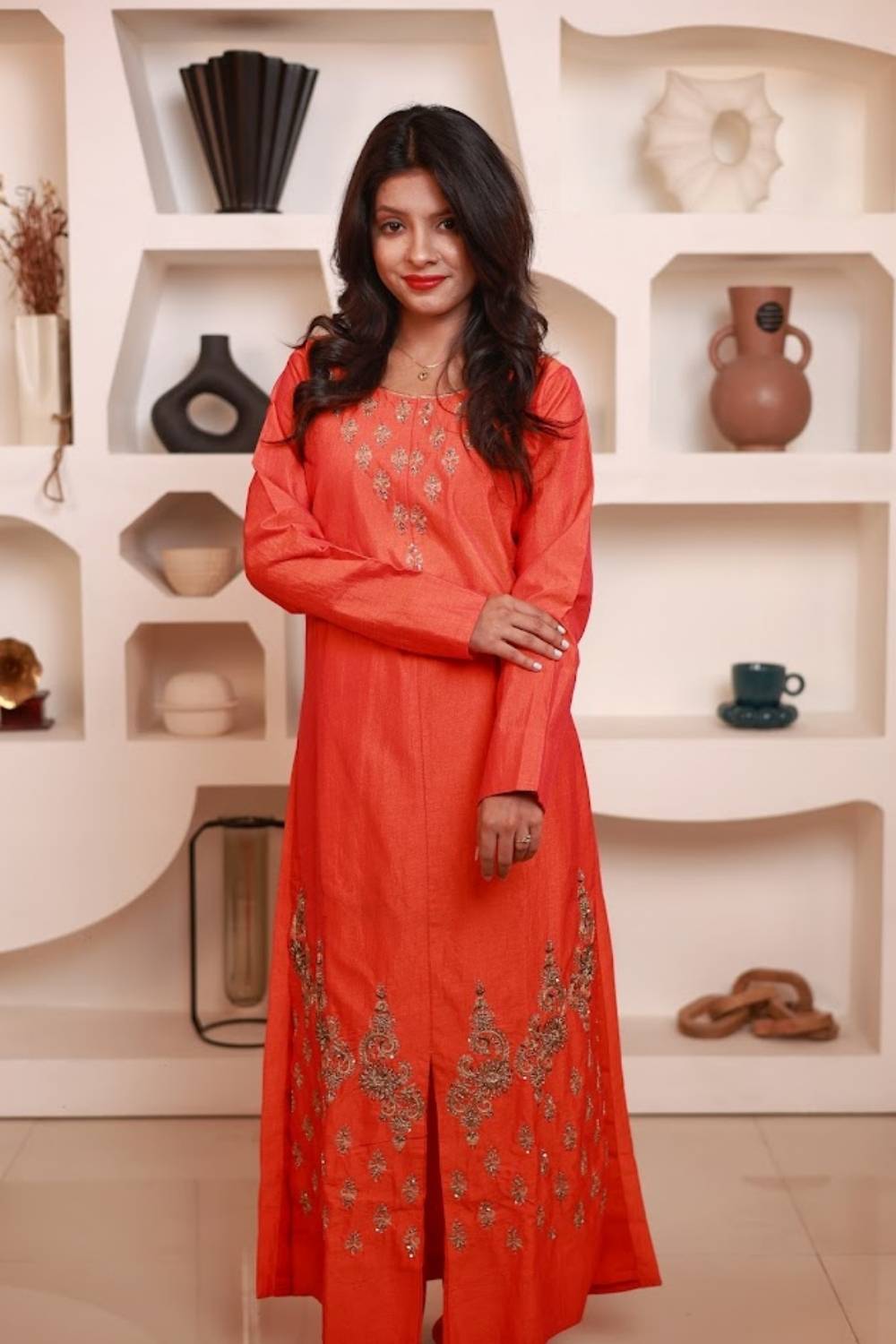Amber Zardozi Kurta Set