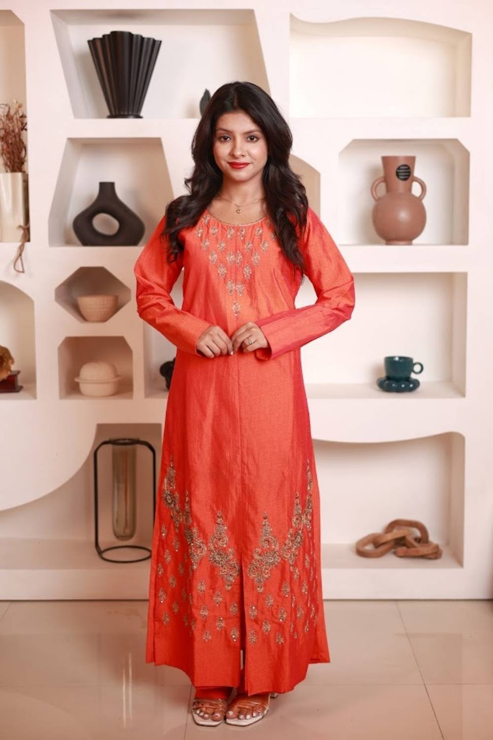 Amber Zardozi Kurta Set