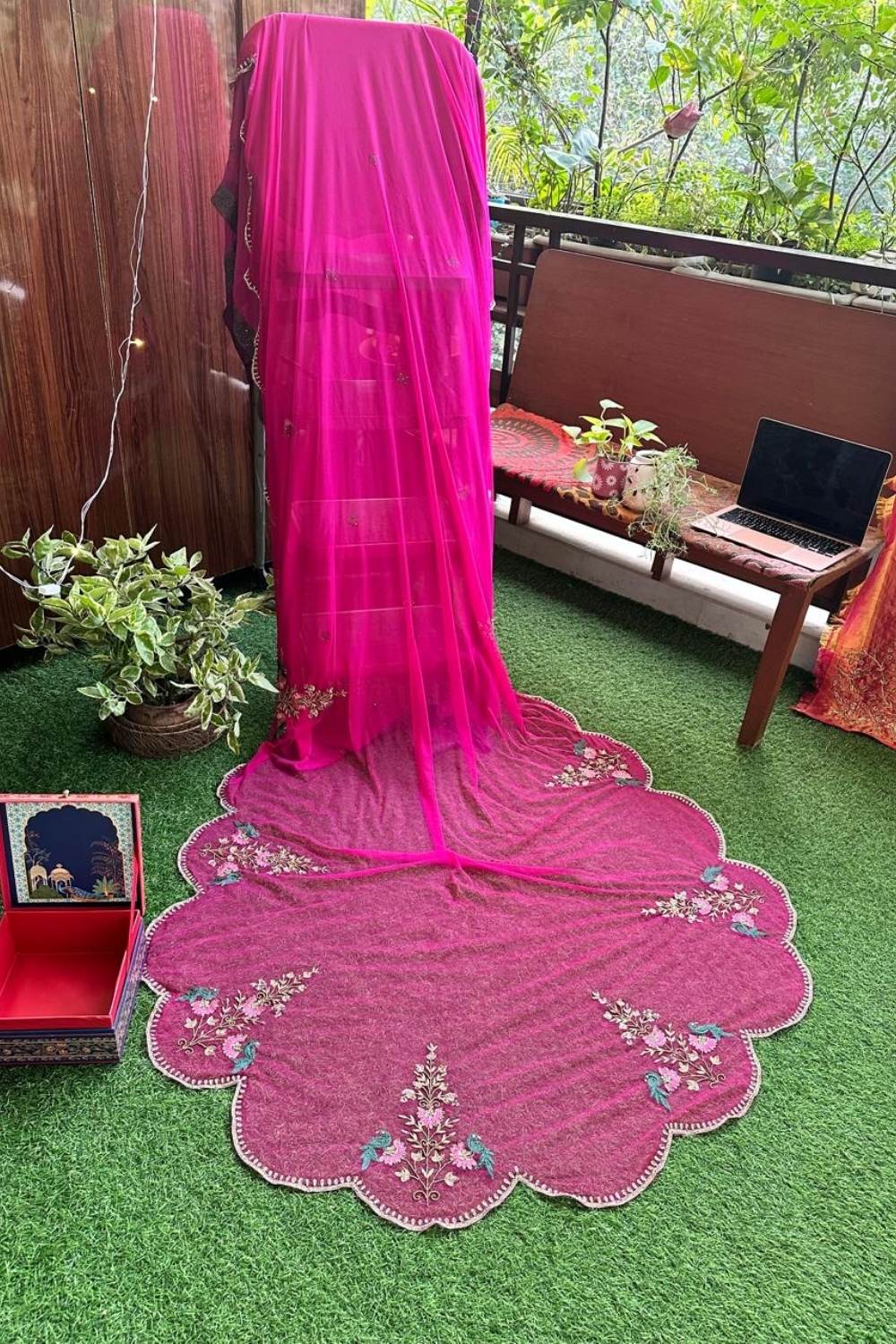 Gulnaar Bridal Veil